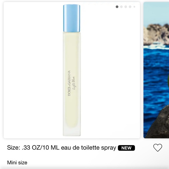 Dolce&Gabbana Light Blue Eau de Toilette Travel Spray - Picture 1 of 2